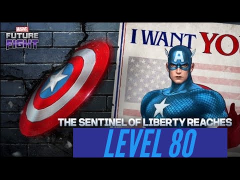 Captain America best LVL 80 with 0% Pierce??? INSANE DAMAGE!!! - Marvel Future Fight