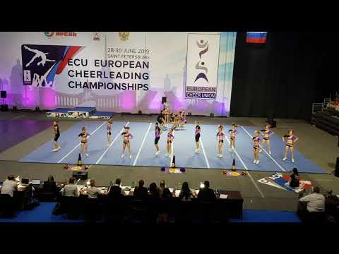 ECU European Championship 2019 - Senior Cheer Coed Elite Team Smile