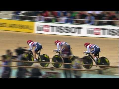 Australia v Great Britain - Women's Team Pursuit Gold Final - 2013 UCI World Track Championships