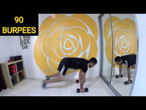 Advanced Dumbbell Workout W9D6