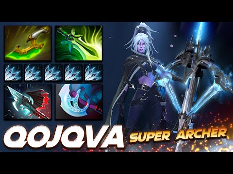 Qojqva Drow Ranger Super Archer - Dota 2 Pro Gameplay [Watch & Learn]