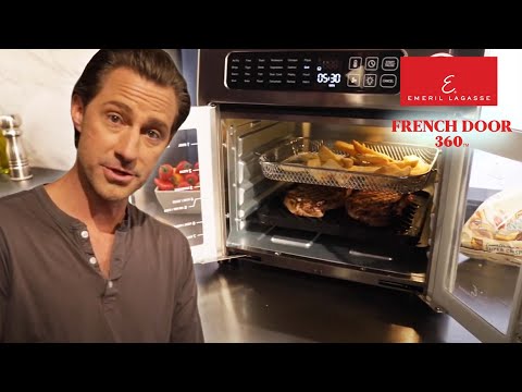 Air Fryer Review - Indoor Grilled Steak in the Emeril French Door 360 by Hank