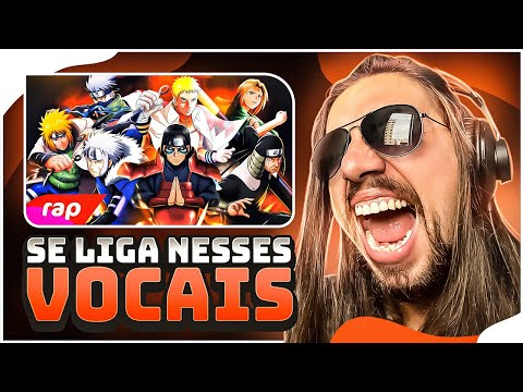 RAP dos HOKAGES VONTADE DE FOGO react (análise vocal)