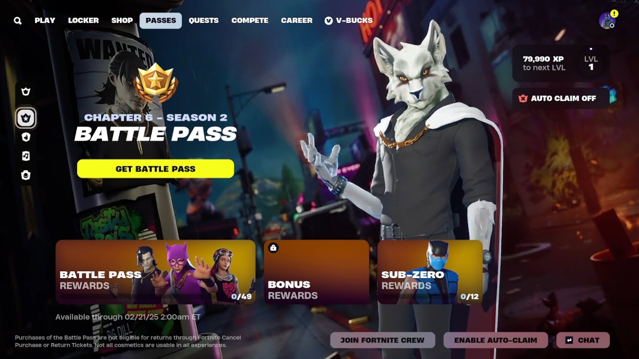 Fortnite: Chapter 6 - Season 2 | Battle Pass (Full Showcase)