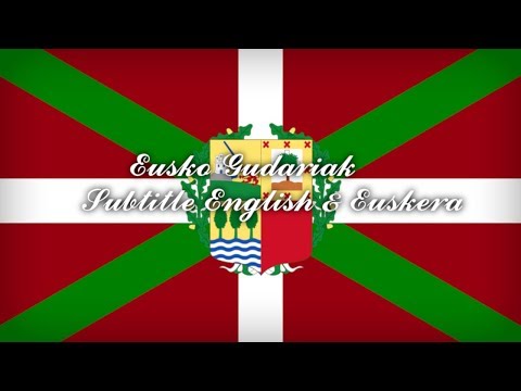 Eusko Gudariak / Basque Song / Subtitle English & Euskera