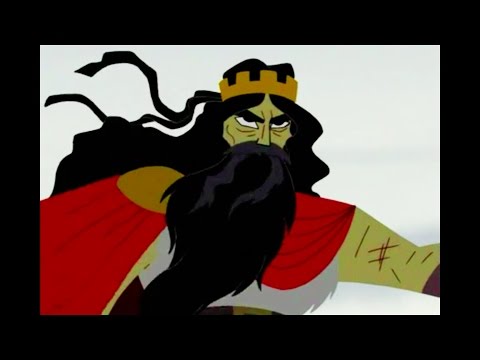 Samurai Jack vs. the Guardian "You can't use it YET..." scene