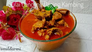 Download lagu GULAI CANCANG DAGING KAMBING || Empuk Bumbu Meresap Sempurna mp3