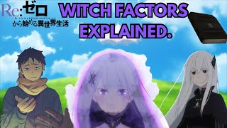 Re:Zero Witch Factors FULLY EXPLAINED | Re:Zero Explained