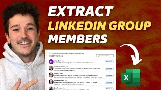 How to Export Linkedin Group Members - Scrape Linkedin Group Members with their Emails