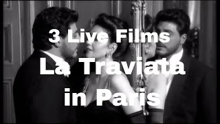 DVD Box - 3 Live Films - La Traviata in Paris (Eteri Gvazava, Zubin Mehta, Giuseppe Patroni Griffi)