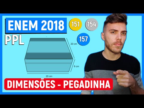 🛑PEGADINHA - 151 Enem 2018 PPL -  Uma fábrica comercializa chocolates em uma caixa de madeira, como
