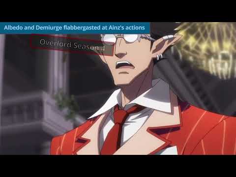 Albedo and Demiurge FLABBERGASTED at Ainz's Actions | Overlord Season 4 Episode 5