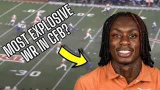 Most EXPLOSIVE WR in CFB! Xavier Worthy All-22 Highlights & Analysis