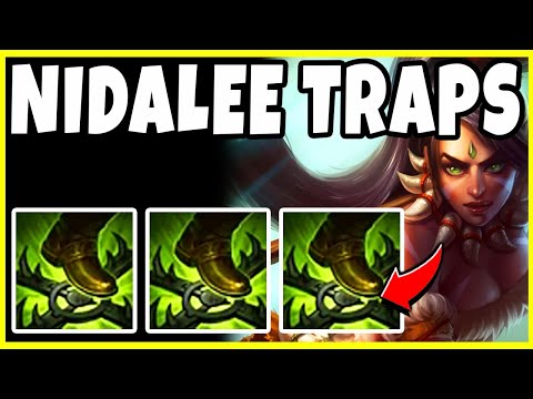 NIDALEE TRAP PLACEMENT EXPLAINED! WHERE SHOULD YOU PLACE THEM? - League of Legends