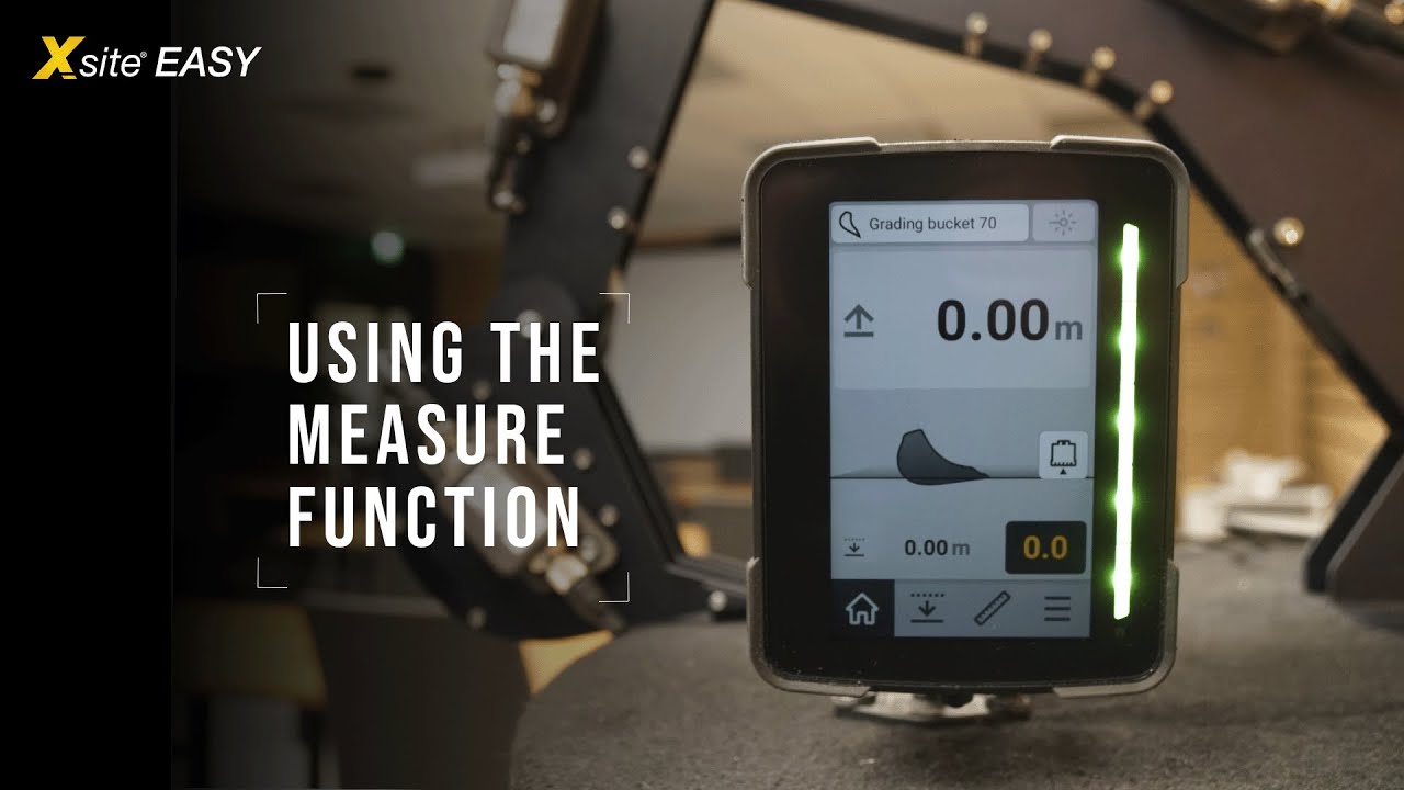 How To USE the MEASURE FUNCTION - Xsite EASY | Tutorials