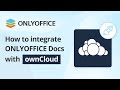 How To Integrate ONLYOFFICE Docs With OwnCloud