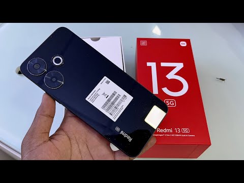 Thumbnail for Redmi 13 5G Unboxing - Black Diamond Colour | Best Camera 📸 & Design Phone | Under 12k 😮