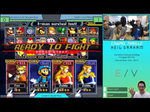 Chapel Thrillz : Heil Graham Doubles - MrBeenReady & Jwilli vs Ambition & Smashdad - Losers Quarters
