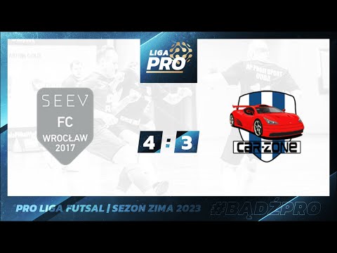 Skrót| Seev Tel. dla Biznesu-Car-Zone Wrocław 4:3,Sezon Zima-Futsal 2023,PRO Liga Wrocław,19.02.2023