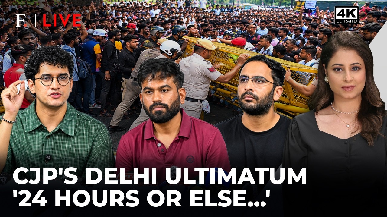 CJP’s 24-Hour Challenge: Will Delhi Police Set a Date For Gen-Z Protest? | Firstpost Live