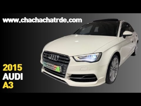 2015 AUDI A3 (3RD) 35 TDI Dynamic/115,479km/diesel/1,968cc/auto  [PRICE. $9,150 FOB]