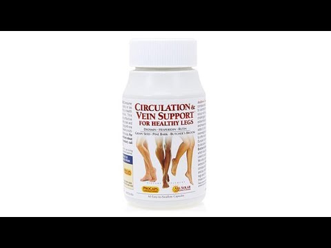 Circulation and Vein Support for Healthy Legs  60 Capsul...