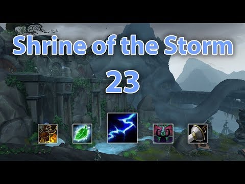 [8.2.5] Shrine of the Storm +23 | Elemental Shaman PoV
