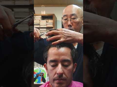 ✂️ ASMR Haircut in 105-Year-Old Japanese Barbershop 💤 #asmr