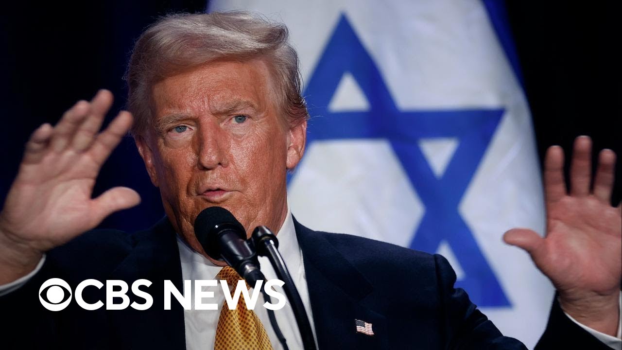 Trump says Israel won't exist if he doesn't win, rails against Jewish Americans not voting for him