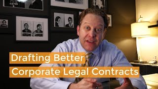 Quick Corporate Lawyer Tip for Contract Drafting