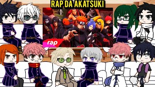 Jujutsu Kaisen React ao Rap da Akatsuki ||• JUJUTSU REACT REACT A AKATSUKI