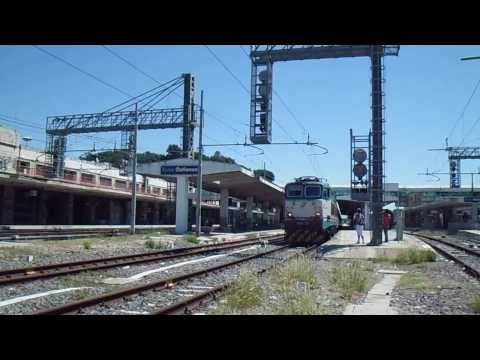 E656.274 sull' EXP 14894 "Pellegrini" Reggio Calabria C.le - Lourdes, in partenza da Roma Ostiense