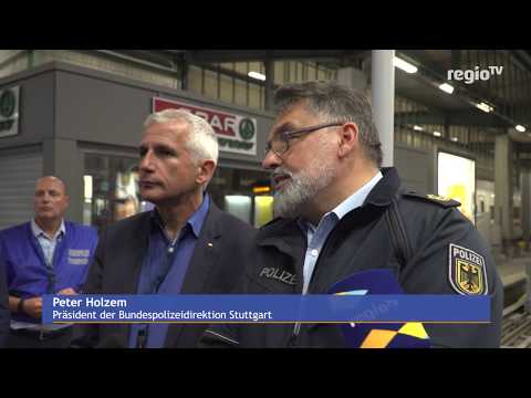 Anti-Terror-Übung am Stuttgarter Hauptbahnhof | 12.09.2018