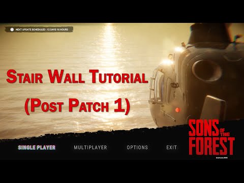 Easy Stairs Tutorial in Sons of the Forest