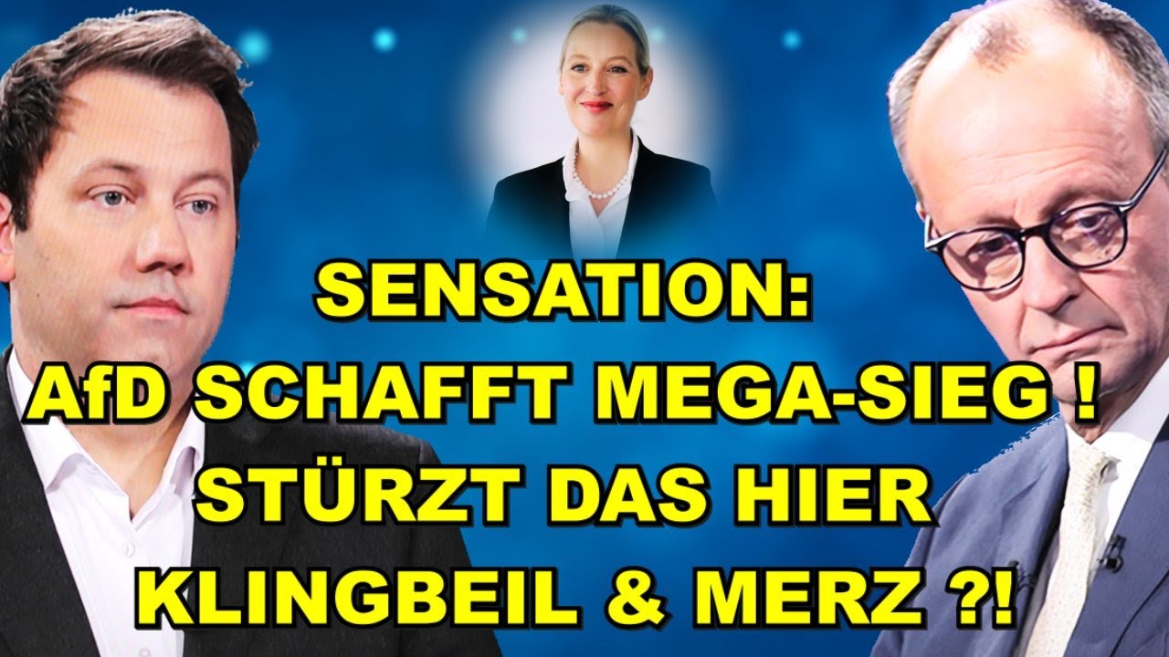 AfD mit MEGA-SIEG! Stürzt DAS Klingbeil?!