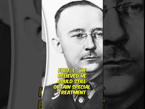 The end of Heinrich Himmler on May 23, 1945 - 5 Fast Facts