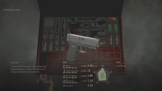 Resident Evil 4 remake fully upgraded weapon comparison, Blacktail