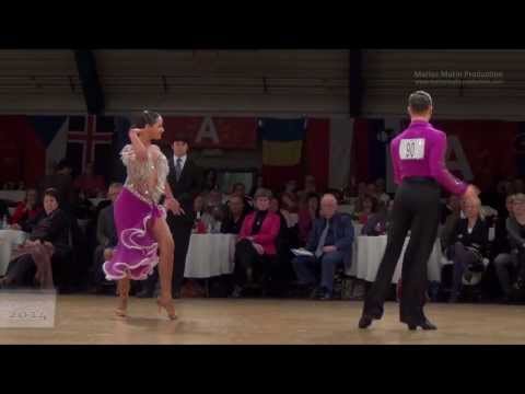 Jan Dvoracek & Malika Dzhumaeva | Antwerp Diamond Cup 2014 | WO LAT solo Samba