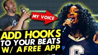 How to Make Beats With Hooks (Free App)