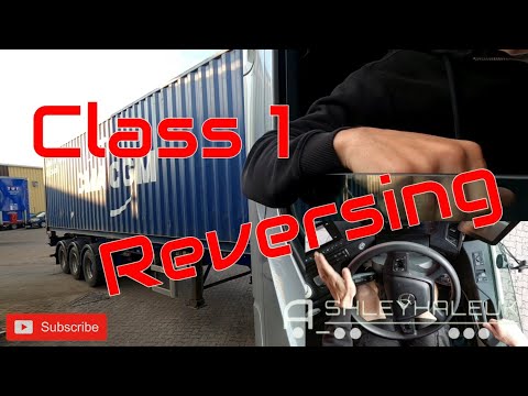 POV Beginner TRUCK Reversing - Reverse 1 - Mercedes Actros Mirrocam