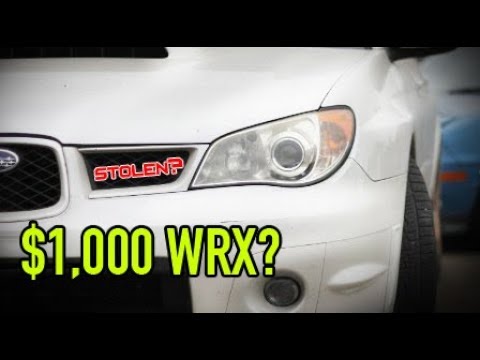 9 second WRX for $1000??