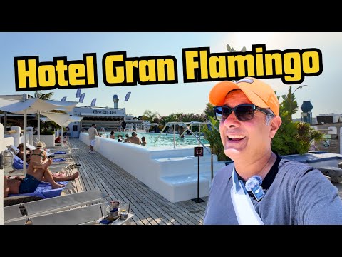 Grand Hotel Flamingo Lloret de Mar: Adults-Only Luxury & Rooftop Pool Tour 2025