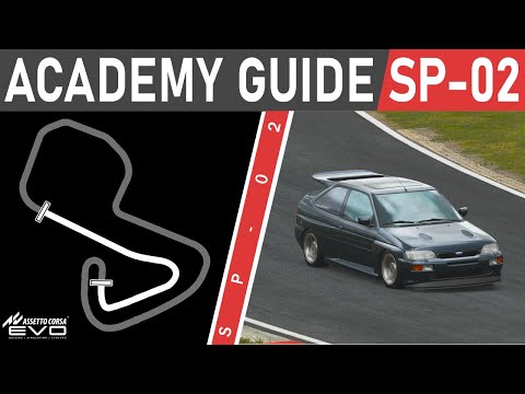 How To Get 3 Stars SP-02 Driving Academy Guide - Assetto Corsa EVO