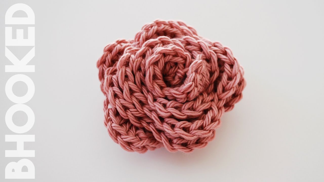 How to Crochet a Rose: Beginner Friendly Tutorial. Free Crochet Pattern