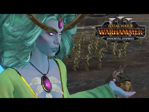 Will This Weird Wood Elf Build Work? - vs Tomb Kings // Total War: WARHAMMER 3 Domination
