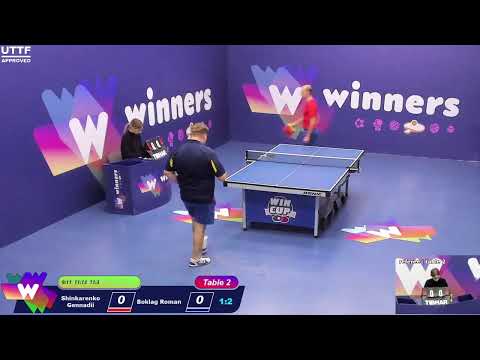 WINners CUP table 2  29.11 Shinkarenko Gennadii - Boklag Roman 18:30