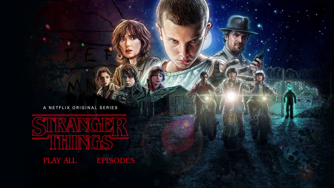 DVD MENU PROJECT - STRANGER THINGS