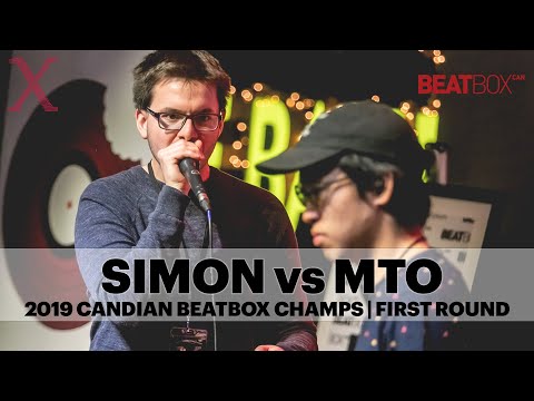 Simon vs MTO | 2019 Canadian Beatbox Champs | First Round