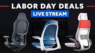Labor Day Deals Livestream on Office Chairs and More