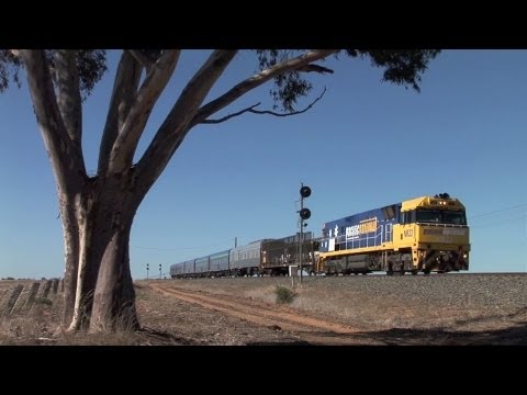 Australian Trains: NR Class on Overland near Murtoa.  Thur 10/05/12